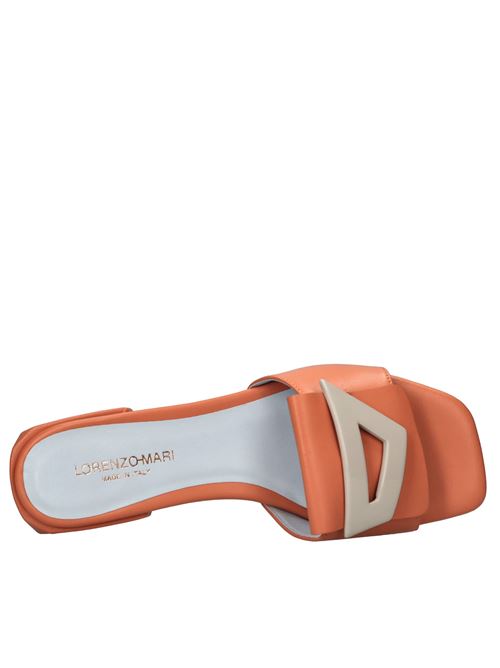 Mules in pelle LORENZO MARI | SAMU MAG 50 NAPPAARANCIO